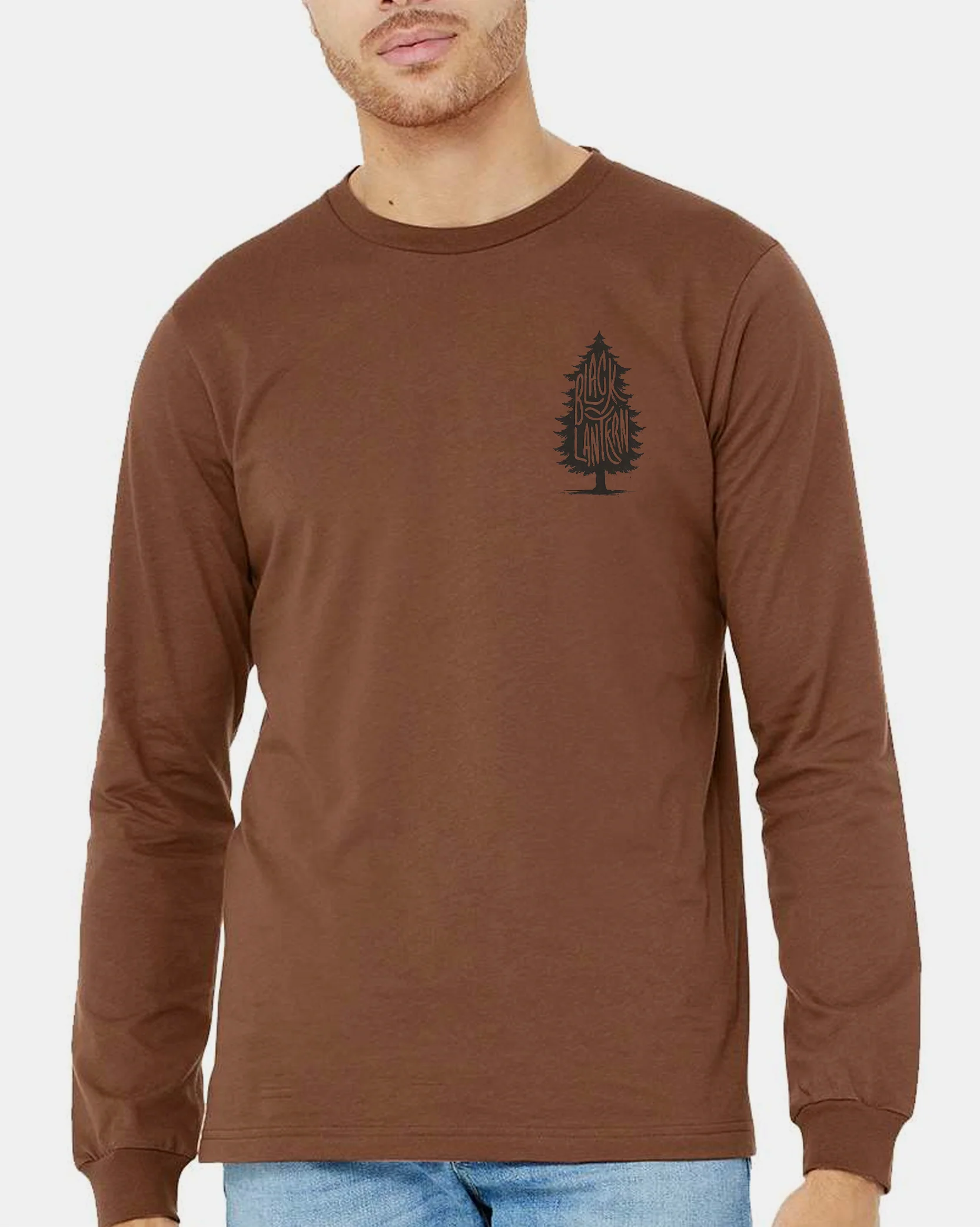 Men's Knotty Pine Long Sleeve T-Shirt - Image 3