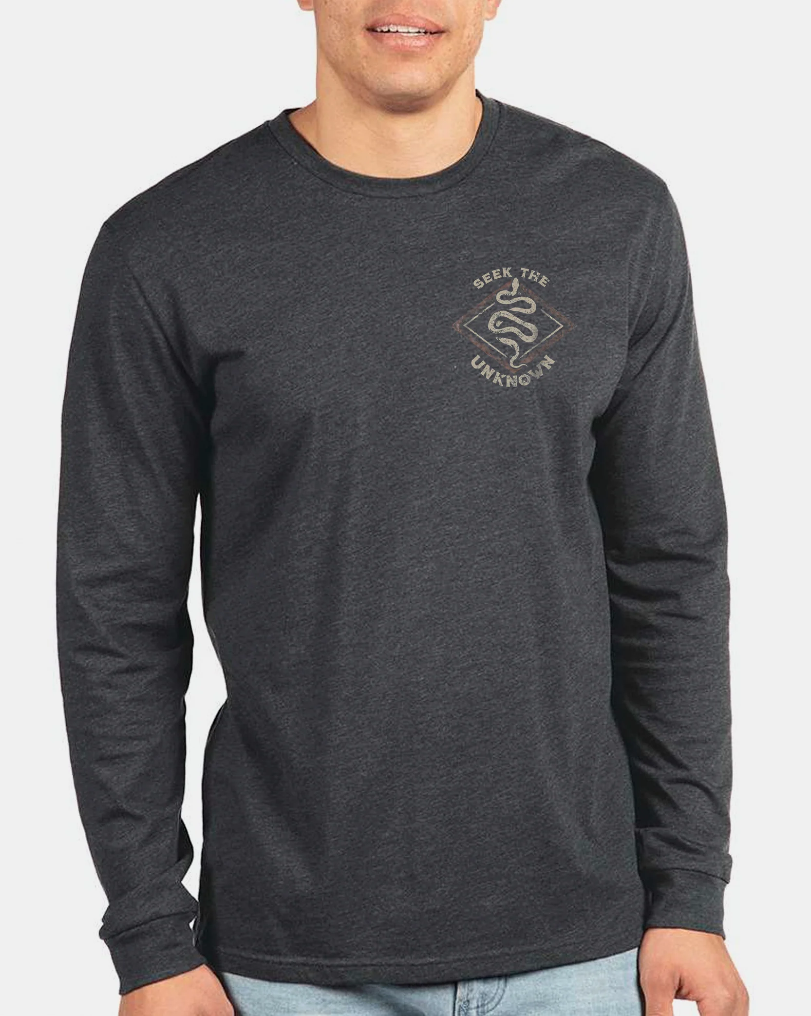Men's Seeking the Unknown Long Sleeve T-Shirt - Image 3